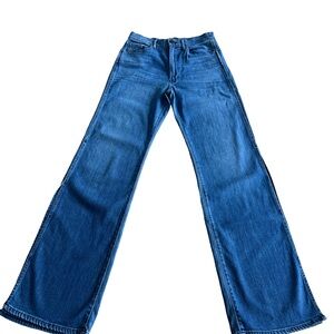 3X1 N.Y.C. Denim Adeline Split Leg Flare High Rise Jean Size 27